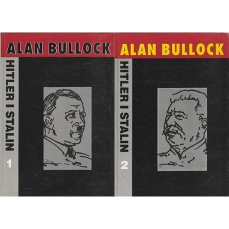 Hitler i Stalin Tom 1-2 Komplet Alan Bullock