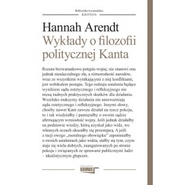 Wykłady o filozofii politycznej Kanta Hannah Arendt