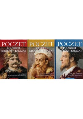 Poczet Polskich Królów i Książąt 3 tomy kpl Stanisław Rosik, Przemysław Wiszewski