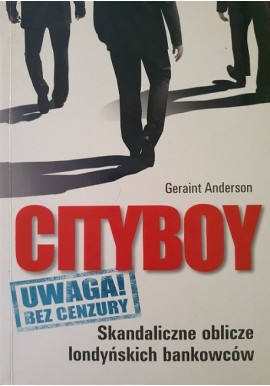 Cityboy Skandaliczne Oblicze Londyńskich Bankowców Geraint Anderson