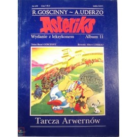 Asteriks Tarcza Arwernów Wydanie z leksykonem Album 11 Rene Goscinny, Albert Uderzo
