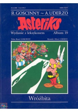 Asteriks Wróżbita Wydanie z leksykonem Album 19 Rene Goscinny, Albert Uderzo