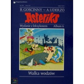 Asteriks Walka Wodzów Wydanie z leksykonem Album 6 Rene Goscinny, Albert Uderzo