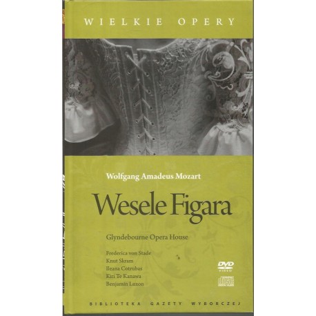 Wesele Figara Wolfgang Amadeus Mozart Seria Wielkie Opery (+ 2 DVD)