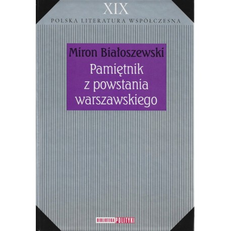 Pamiętnik z powstania warszawskiego Miron Białoszewski