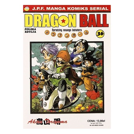 Dragon Ball tom 36 Akira Toriyama
